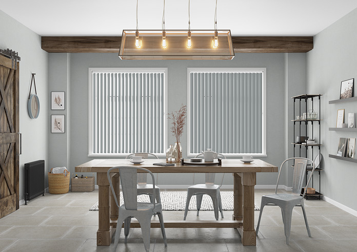 Treviso (Blackout), Slate Grey - Vertical Blind - Image 8
